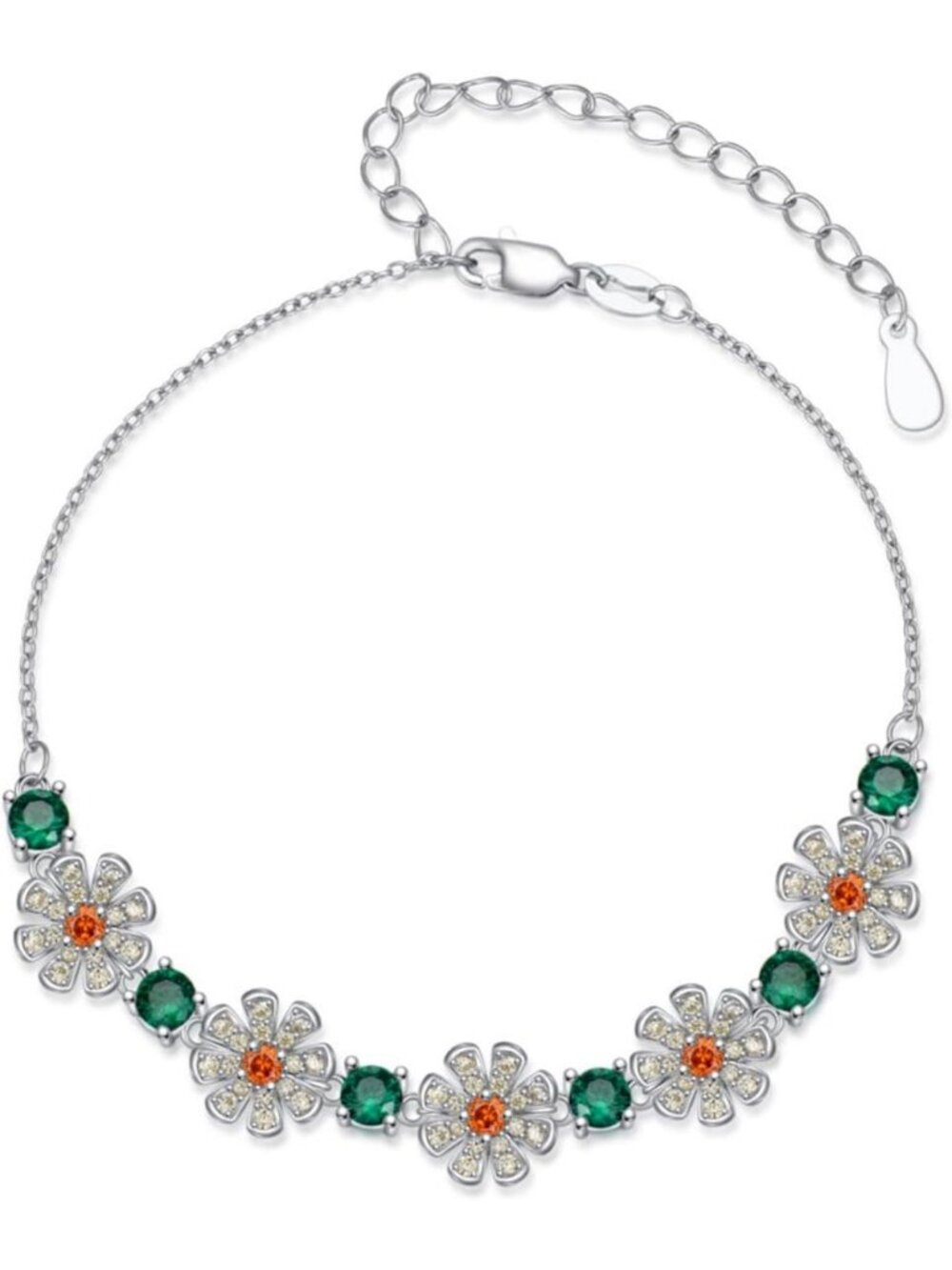 Sterling Silver Gemstone Bracelets for Women - Perfect Birthday & Anniversary